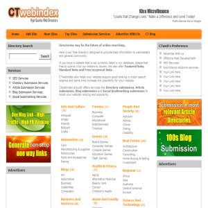 CTwebindex.com - Directory submission services